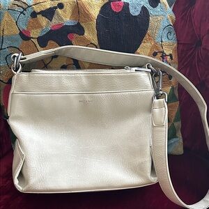 Matt & Nat Light Beige Crossbody Bag